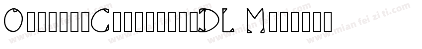 OctoberCondensedDL M字体转换